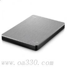 希捷 STDR2000301 Backup Plus睿品移动硬盘 2TB USB3.0 2.5英寸 皓月银